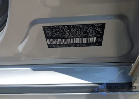 2010 Lexus Is 250 z USA, uszkodzony, nr VIN JTHBF5C24A5108125